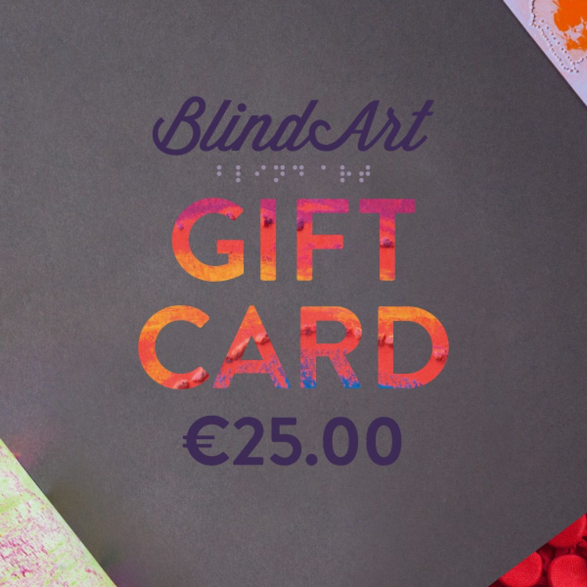 Dāvanu kartes | BlindArt SIA