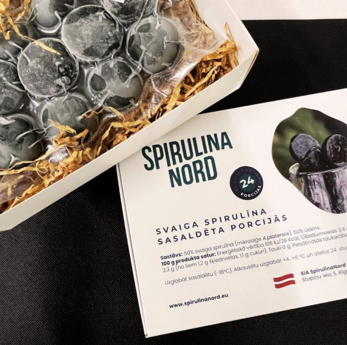 Svaiga saldēta spirulīna - 24 porcijas | SpirulinaNord