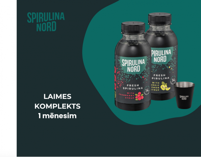 Laimes komplekts ar divām garšām | SpirulinaNord