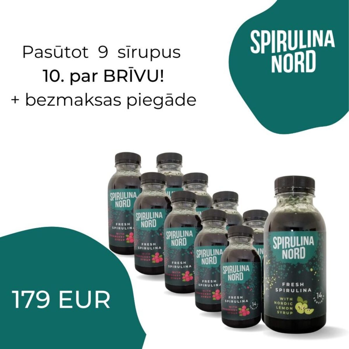 Ideālais darījums "Desmit" | SpirulinaNord