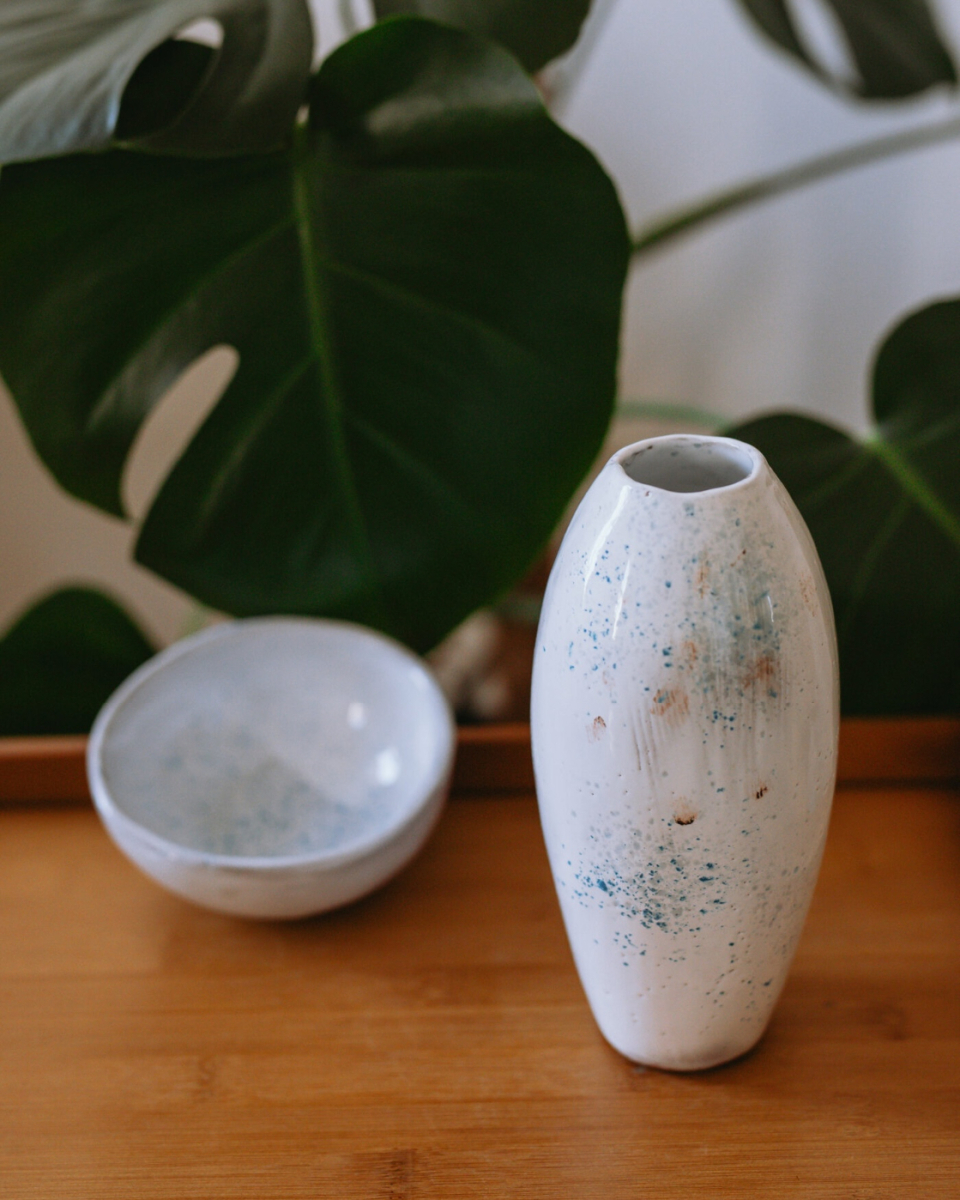 Vāze & bļodiņa (roku darbs) | Dāvanas un Dizains