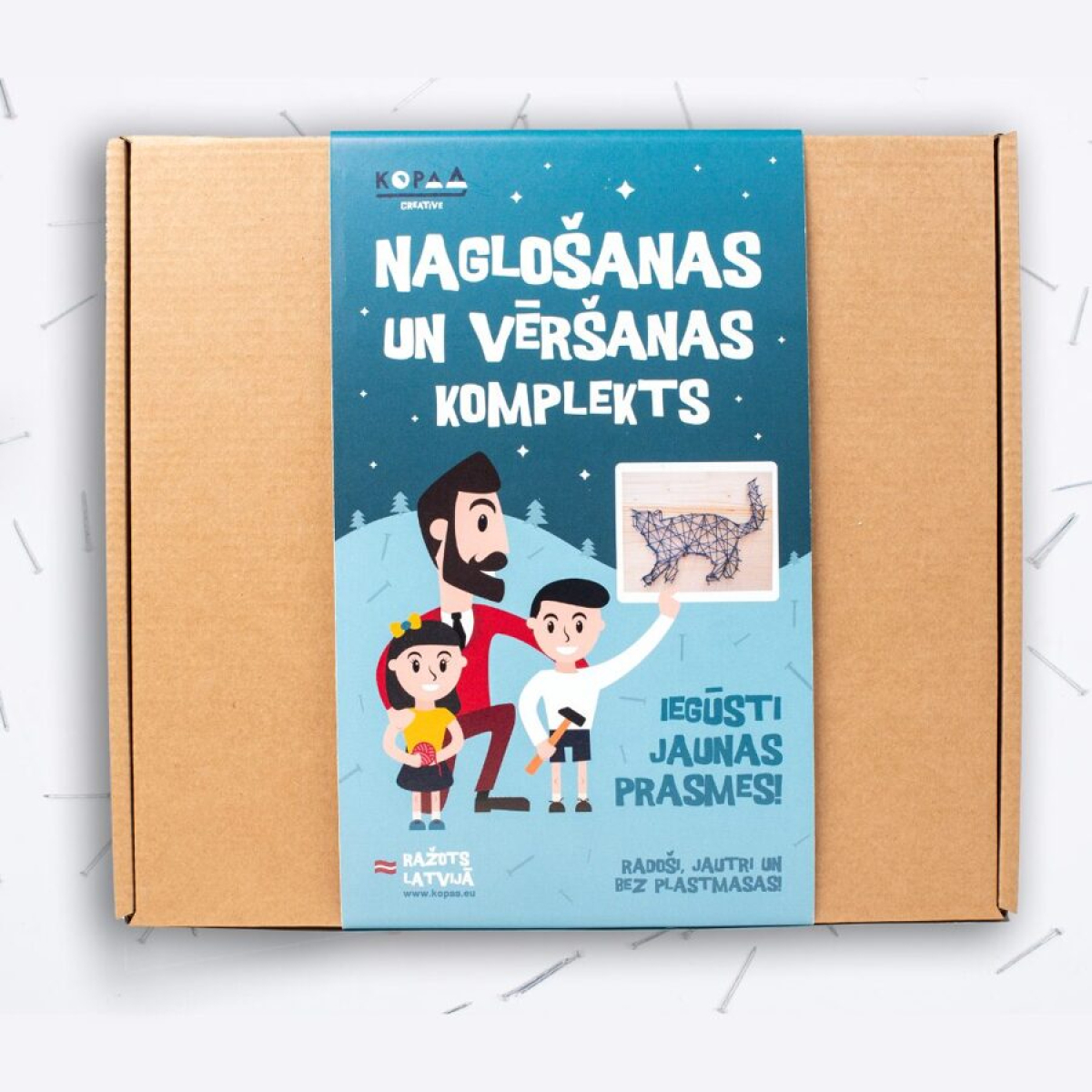 Naglošanas un vēršanas komplekts | Kopaa