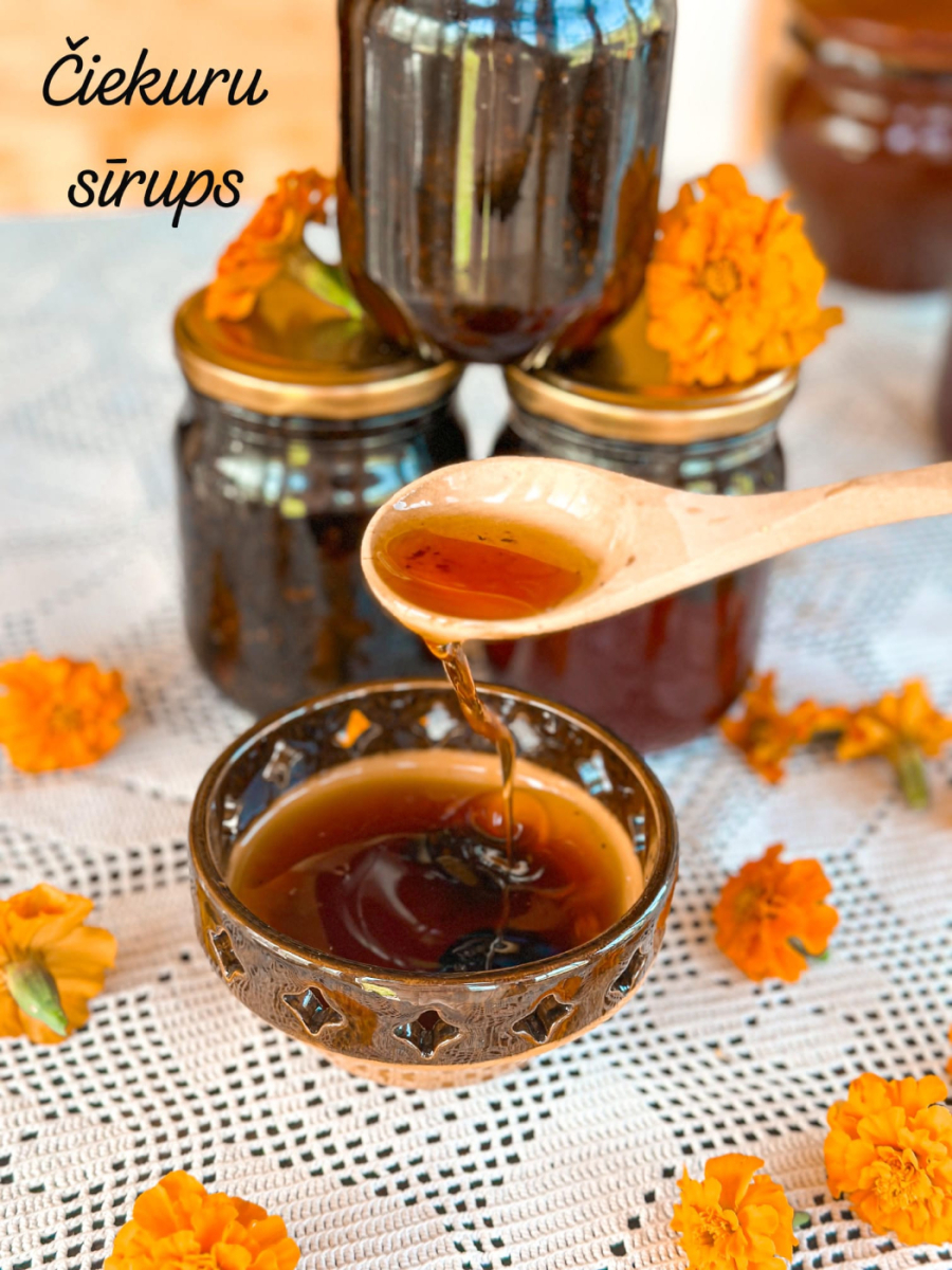 Čiekuru sīrups 500 ml | Aptieciņa no dabas