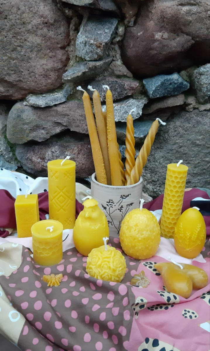 Bišu vaska sveces | Šteinu bites