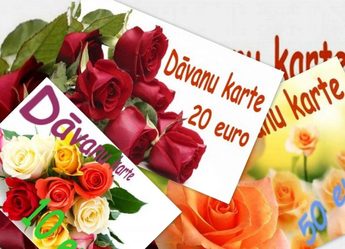 Dāvanu karte | 7 rozes, stādaudzētava