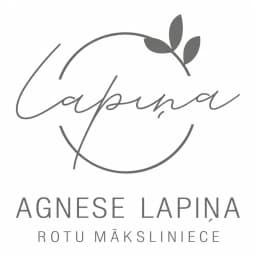 Rotu māksliniece Agnese Lapiņa logotips