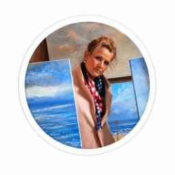 Inga Jurāne - gleznošana, radošās darbnīcas logotips
