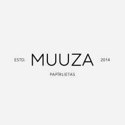 MUUZALV - ilgtspējīgas dizaina kastītes logotips