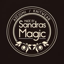 SandrasMagic - trikotāžas izstrādājumi logotips