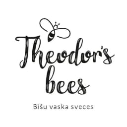 Theodor's bees - Bišu vaska sveces logotips