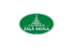 ZAĻĀ SKOLA Valmierā logotips