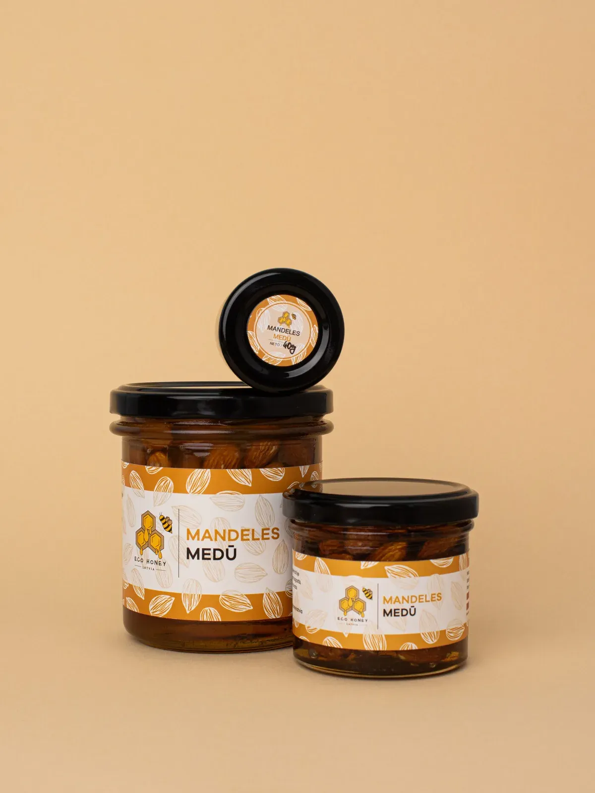 Mandeles medū | ECO HONEY LATVIA