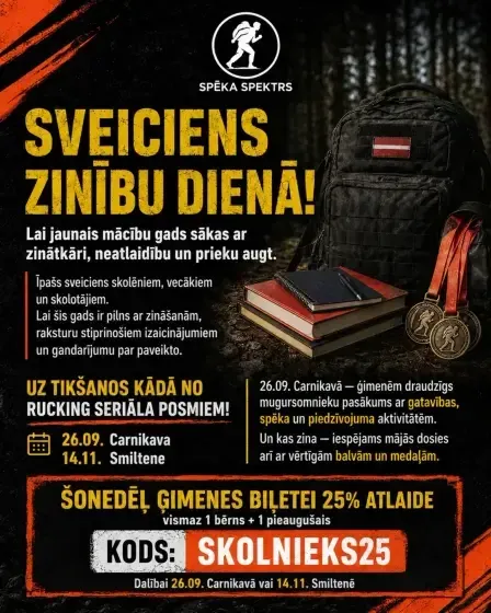 SPĒKA SPEKTRS | Pašaizsardzība, 72h mugursomas koncepts — Instagram