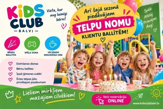 KIDS CLUB | bērnu ballīšu vieta — Instagram