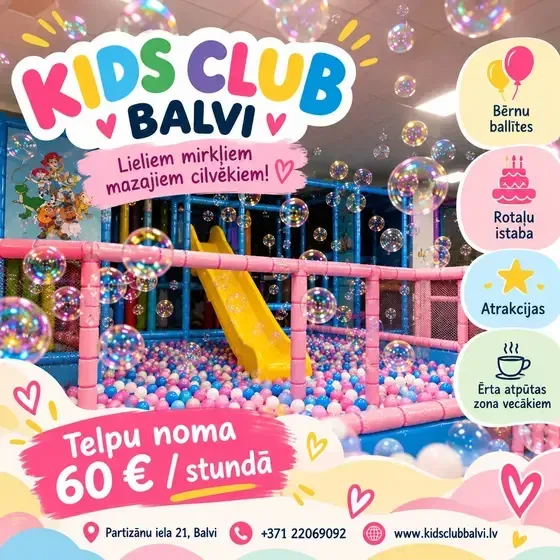KIDS CLUB | bērnu ballīšu vieta — Instagram