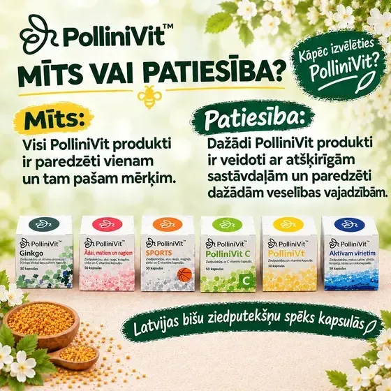PolliniVit- Dabiski uztura bagātinātāji visai ģimenei!​ — Instagram