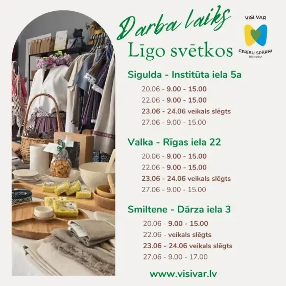 VISI VAR SIA — Instagram