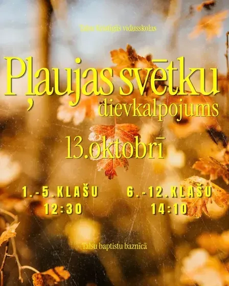 Talsu Kristīgā skola — Instagram