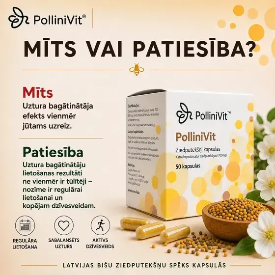 PolliniVit- Dabiski uztura bagātinātāji visai ģimenei!​ — Instagram