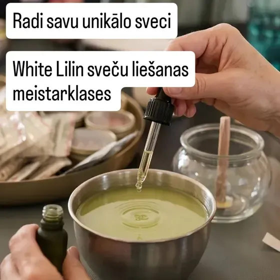 White Lilin - sojas vaska sveces — Instagram
