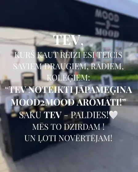 Mood2Mood - sveces un aromāti — Instagram