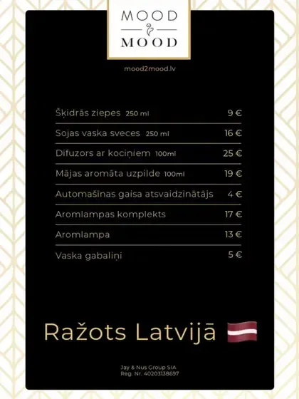 Mood2Mood - sveces un aromāti — Instagram