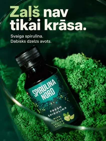 SpirulinaNord, Latvijā audzēta spirulīna tavai labsajūtai — Instagram