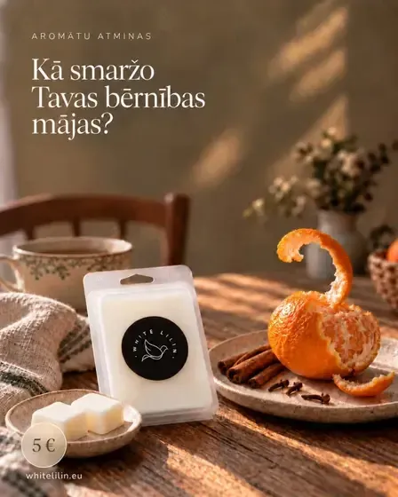 White Lilin - sojas vaska sveces — Instagram