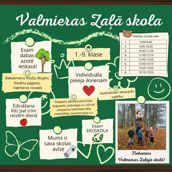 ZAĻĀ SKOLA Valmierā — Instagram