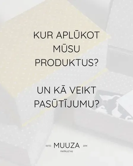 MUUZALV - ilgtspējīgas dizaina kastītes — Instagram