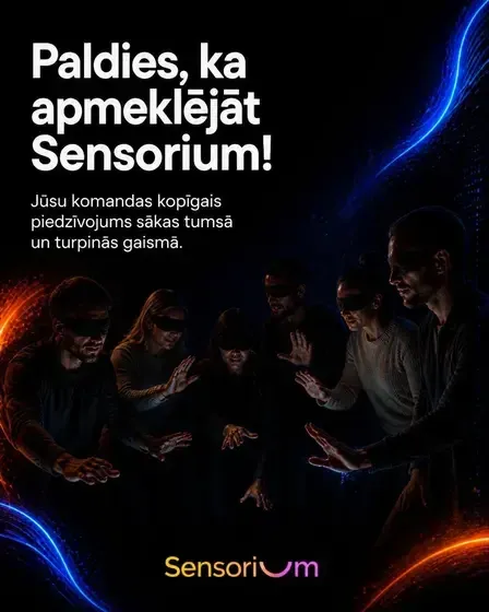  sensorium.lv - Eksursijas tumsā — Instagram