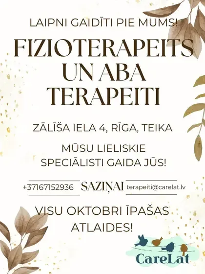 CareLat - nodarbojas ar bērnu ar īpašām vajadzībām asistenci — Instagram