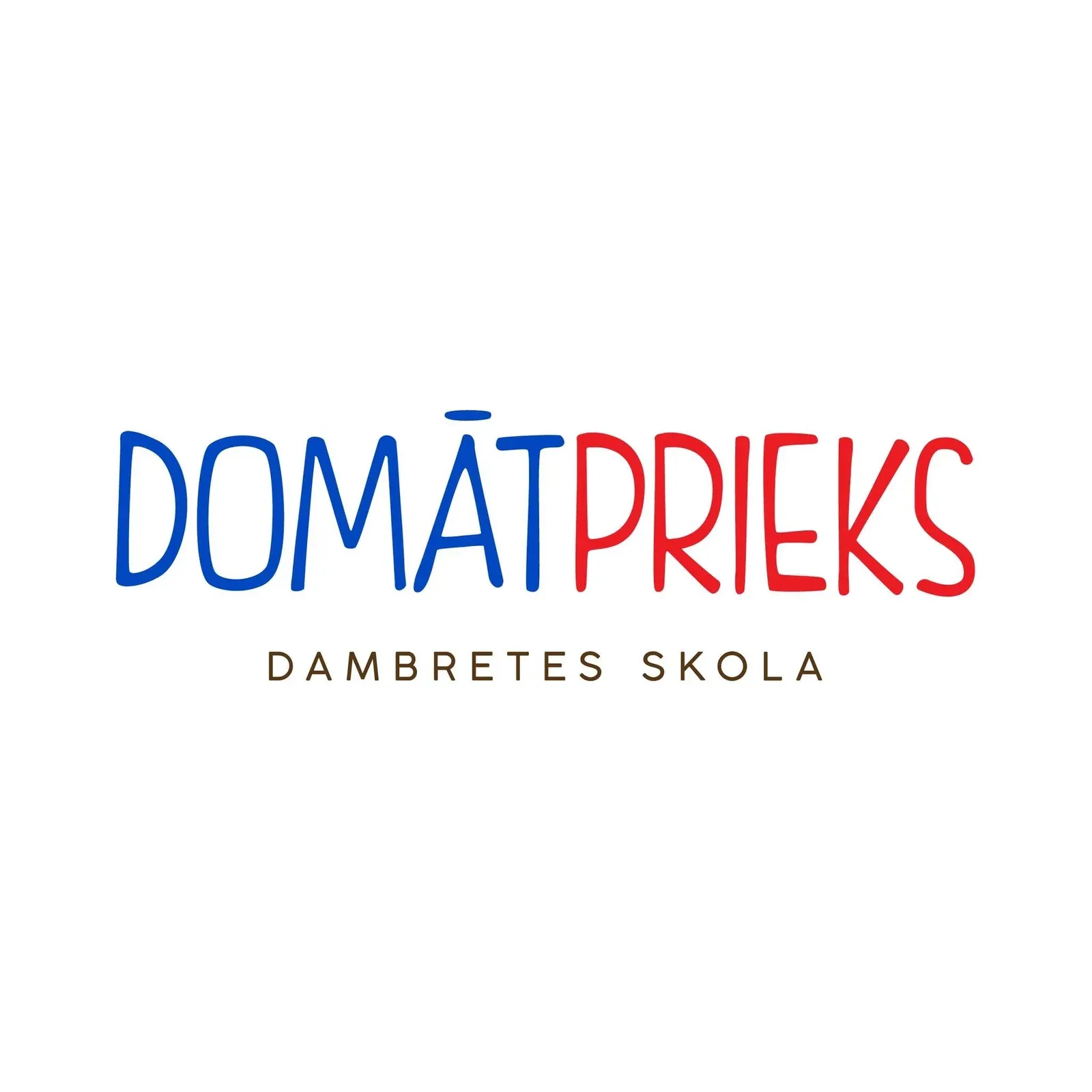 Domātprieks | dambretes skola logotips