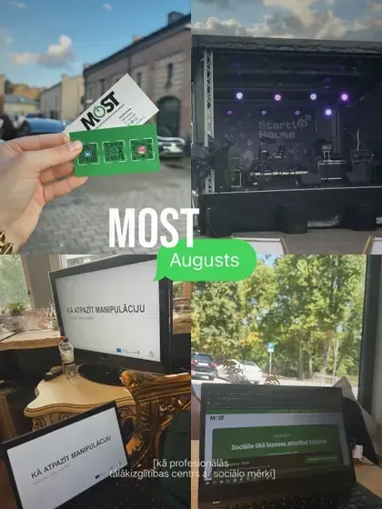 Most Business School - digitālās prasmes — Instagram