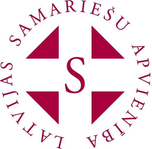 Latvijas Samariešu apvienība, biedrība logotips