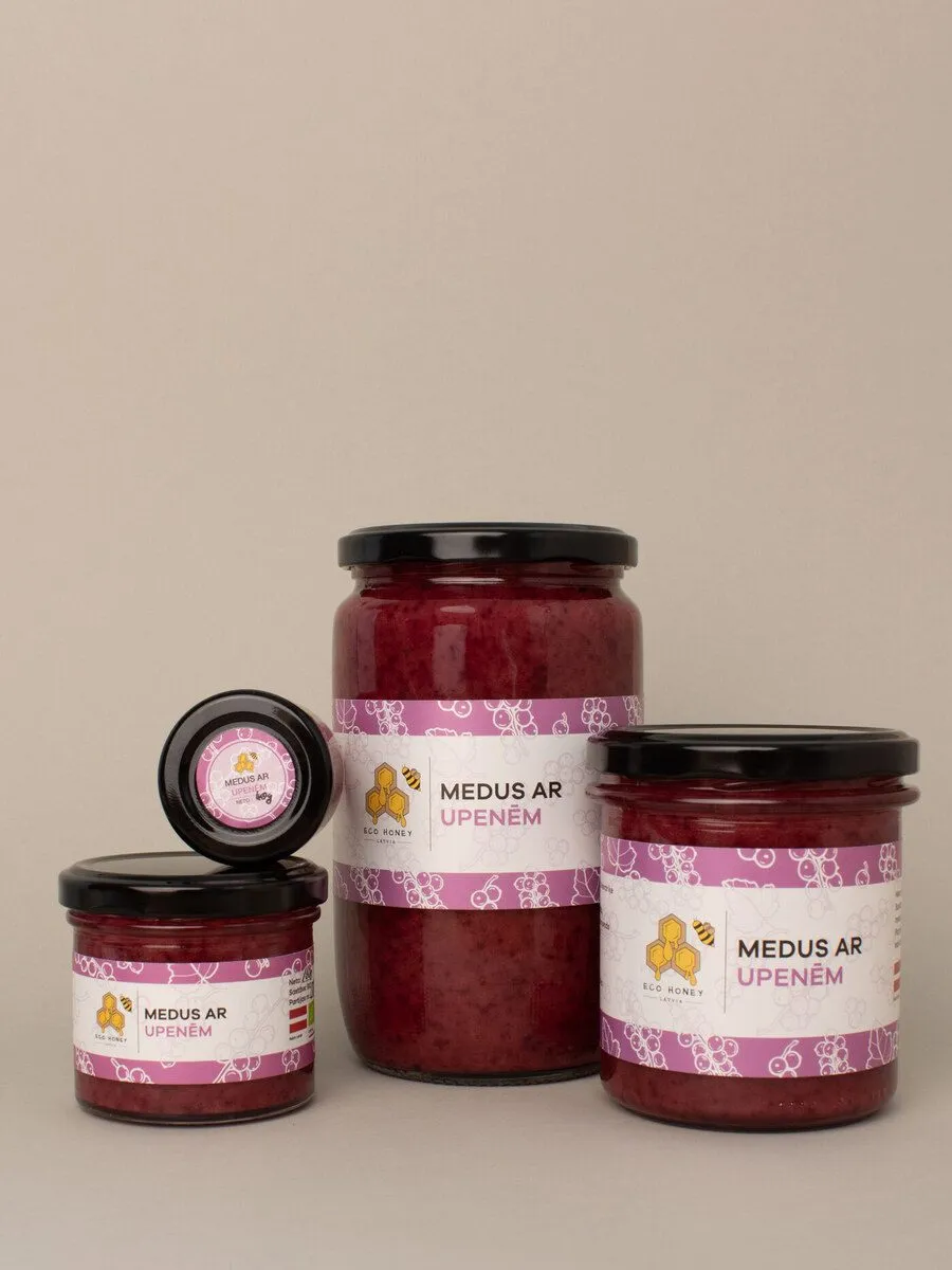 Medus ar upenēm | ECO HONEY LATVIA