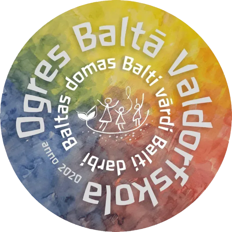 Pietura ģimenei - Ogres Baltā Valdorfskola logotips