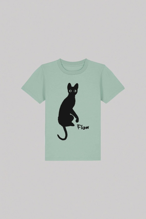 Bērnu T krekls flow-movie-official-merhendise-golden-globe-winner-kids-t-shirt-cat-aloe-front-elementor-io-optimized.jpeg